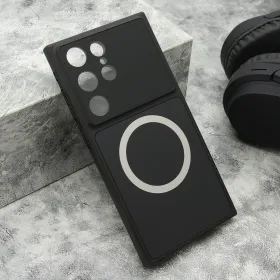 Futrola - maska DEFINE MagSafe za Samsung S928 Galaxy S24 Ultra 5G crna (MS).