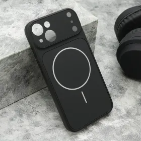 Futrola - maska DEFINE MagSafe za iPhone 13 (6.1) crna (MS).