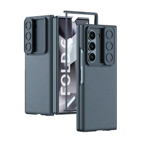 Futrola - maska CAMERA SWIPE za Samsung Galaxy Z Fold 6 5G plava (GKK case) (MS).