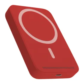 Power Bank prenosiva baterija MagSafe 15W 5000 mAh crveni (MS).