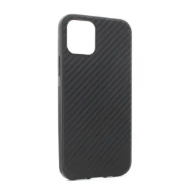 Futrola - maska Carbon fiber za iPhone 12 6.1 crna.
