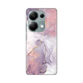 Silikonska futrola - maska print za Xiaomi Redmi Note 13 Pro 4G Pink Marble.