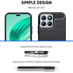 Futrola - maska Defender Safeguard za Honor X7d 4G/400 Smart 5G crna.