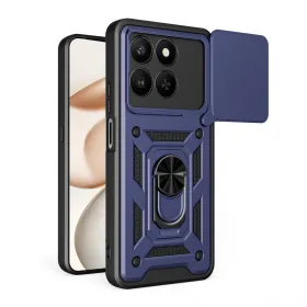 Futrola - maska Hard Shield za Huawei Honor X7d 4G/400 Smart 5G tamno plava.