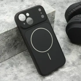 Futrola - maska DEFINE MagSafe za iPhone 15 (6.1) crna (MS).
