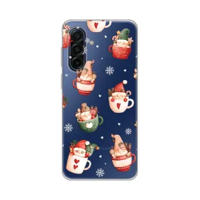 Silikonska futrola - maska print za Samsung A175 Galaxy A17 Ho Ho Ho.