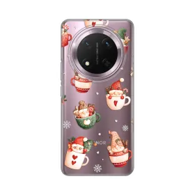 Silikonska futrola - maska print za Huawei Honor Magic 7 lite Ho Ho Ho.