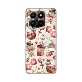 Silikonska futrola - maska print Skin za Honor X7d 4G/400 Smart 5G Cozy Christmas.