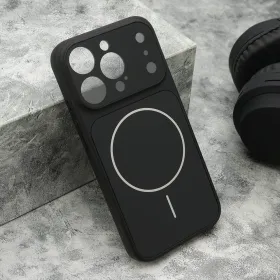 Futrola - maska DEFINE MagSafe za iPhone 15 Pro (6.1) crna (MS).