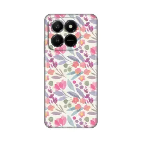 Silikonska futrola - maska print za Honor X7d 4G/400 Smart 5G Watercolor Flowers.