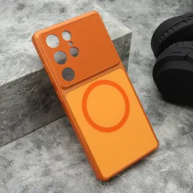 Futrola - maska DEFINE MagSafe za Samsung S928 Galaxy S24 Ultra 5G narandzasta (MS).