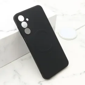 Futrola - maska VELVET TOUCH MagSafe za Samsung A166 Galaxy A16 5G crna (MS).