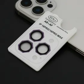 Folija za zastitu kamere OCTAGON DIAMOND za iPhone 16 Pro (6.3)/16 Pro Max (6.9) ljubicasta (MS).