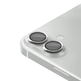 Folija za zastitu kamere RING za iPhone 16 (6.1)/16 Plus (6.7) srebrna (MS).