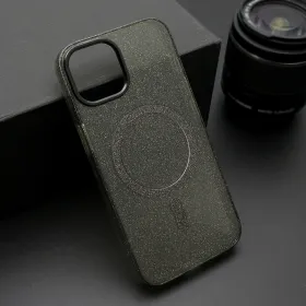 Futrola - maska SPARKLING MagSafe za iPhone 14 (6.1) crna (MS).