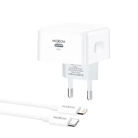 Kucni punjac MOXOM MX-HC307 40W Type C na Lightning beli (MS).