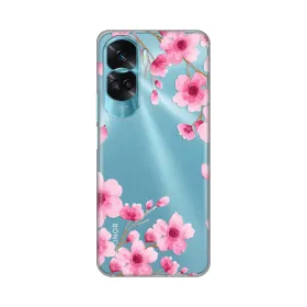 Silikonska futrola - maska print Skin za Huawei Honor 90 Lite Rose Flowers.