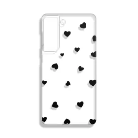 Silikonska futrola - maska print Skin za Samsung Galaxy S22 5G Hearts.