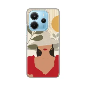 Silikonska futrola - maska print za Xiaomi Redmi Note 14 4G (SRB) Summer Girl.
