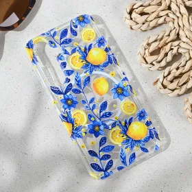 Futrola - maska print Magsafe za Samsung S931 Galaxy S25 Mediteran Lemon.