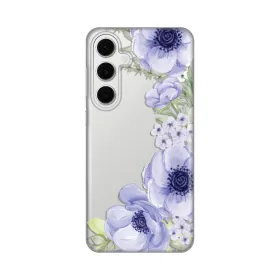 Silikonska futrola - maska print Skin za Samsung S721B Galaxy S24 Fe Blue Roses.
