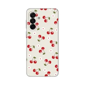Silikonska futrola - maska print za Samsung A175 Galaxy A17 Cherry and Flowers.