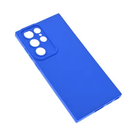 Futrola - maska Silikon Pro Camera za Samsung Galaxy S22 Ultra 5G plava.