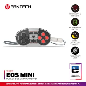 Joypad Wireless Fantech WGP17 Eos mini sivi.