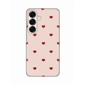 Silikonska futrola - maska print za Samsung S931 Galaxy S25 Beige Hearts.