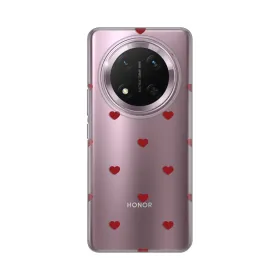 Silikonska futrola - maska print za Huawei Honor Magic 7 lite Red Hearts.