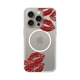 Futrola - maska print Magsafe za iPhone 15 Pro 6.1 Kisses.