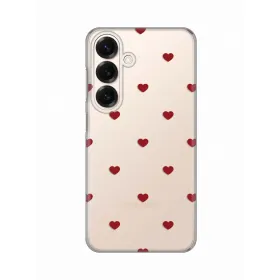Silikonska futrola - maska print za Samsung S931 Galaxy S25 Red Hearts.