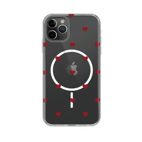 Futrola - maska print Magsafe za iPhone 11 Pro 5.8 Red Hearts.