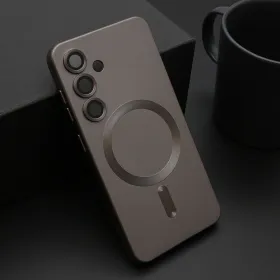 Futrola - maska ELEGANT MAGSAFE za Samsung S931 Galaxy S25 5G siva (MS).
