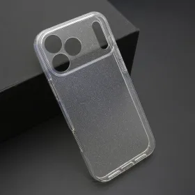 Futrola - maska SPARKLING za iPhone 17 Pro Max (6.9) providna (MS).