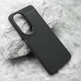 Silikonska futrola - maska BRUSHED za Huawei Honor X7b crna (MS).