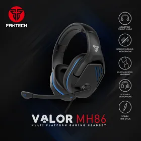 Slusalice Gaming Fantech MH86 Valor crne.
