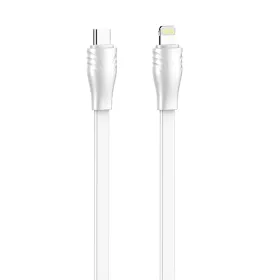 USB Data kabl LDNIO LC131-I 30W Type C na Lightning beli 1m.