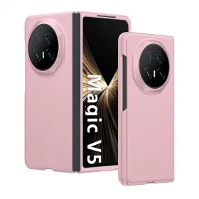 Futrola - maska Elegant Fold za Huawei Honor Magic V5 roze.