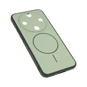 Futrola - maska Magsafe mat Line za Huawei Honor Magic 8 Lite zelena.