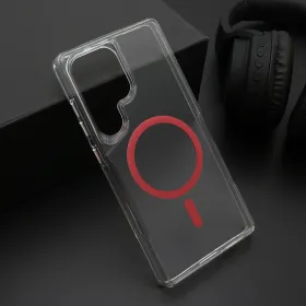 Futrola - maska AURA MagSafe za Samsung S938 Galaxy S25 Ultra 5G crvena (MS).