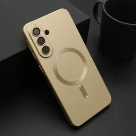 Futrola - maska ELEGANT MAGSAFE za Samsung A566 Galaxy A56 5G zlatna (MS).