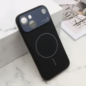 Futrola - maska PASTEL DREAMS MagSafe za iPhone 15 (6.1) crna (MS).