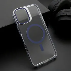 Futrola - maska CAMERA EDGE MagSafe za iPhone 16 Plus (6.7) plava (MS).