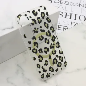 Futrola - maska LEOPARD MagSafe za Samsung S931 Galaxy S25 5G crna (MS).