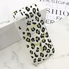 Futrola - maska LEOPARD MagSafe za Samsung S921 Galaxy S24 5G crna (MS).
