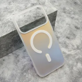 Futrola - maska HOLOGRAM za iPhone 17 Pro Max (6.9) bela (MS).