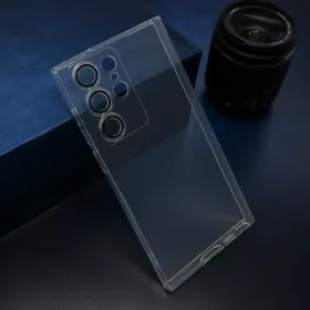 Futrola - maska CLEAR CAMERA GLASS za Samsung Galaxy S23 Ultra providna (MS).