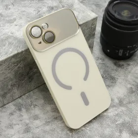 Futrola - maska PASTELPOP MagSafe za iPhone 14 (6.1) titanijum (MS).