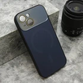 Futrola - maska PASTELPOP MagSafe za iPhone 15 (6.1) crna (MS).